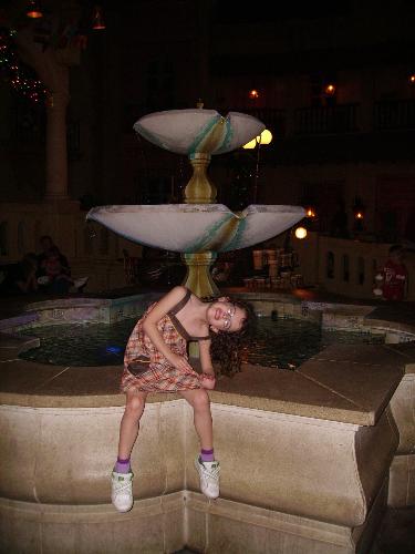 disney world - my daugher at epcot in disney world