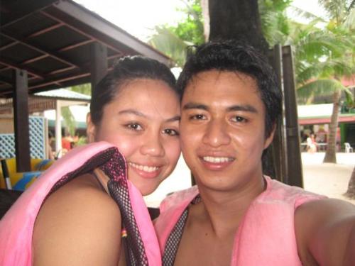 my gf and i - this was taken during our trip to redang island. had a blast there!