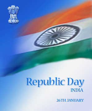 India's 60th Republic Day - India today celebrates its 60th Republic Day.