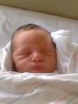 My beautifull son - My son sebastian sleeping away in the hosptial