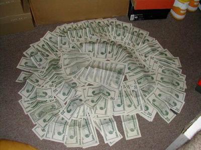 Money! - Just a photo i found searching the web and dayum enough cash on ya buddy?! :P 