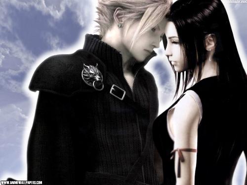 final fantasy cloud with tifa - final fantasy cloud image