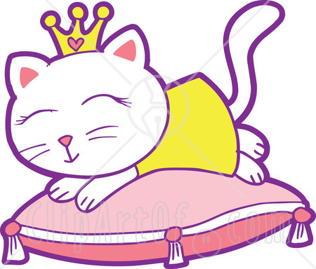 Pillow Princess - A cartoon of a pillow princess(could be queen)