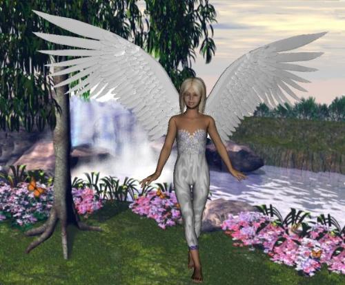 angel - 3d art
