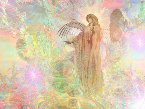 3d art - angel
