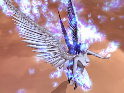 3d art - angel