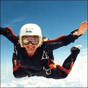 sky dive!! - sky diving very scary if you dont land right