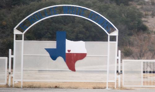 texas gate - taken while I was in Texas on Christmas vacation