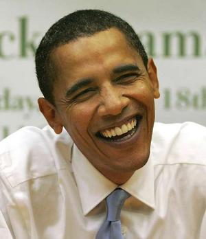 Obama - Barack Hussein Obama II is the 44th and current President of the United States. He is the first mixed race African American to hold the office.