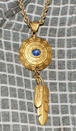 Pray Shield - Wife had it made for me when i worked in china.Protect me from danger.