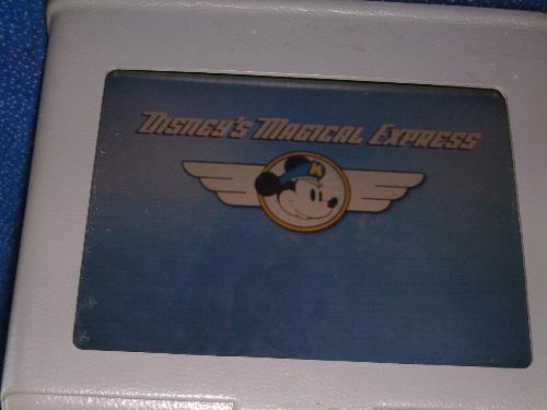 disney bus - the tv on the disney bus