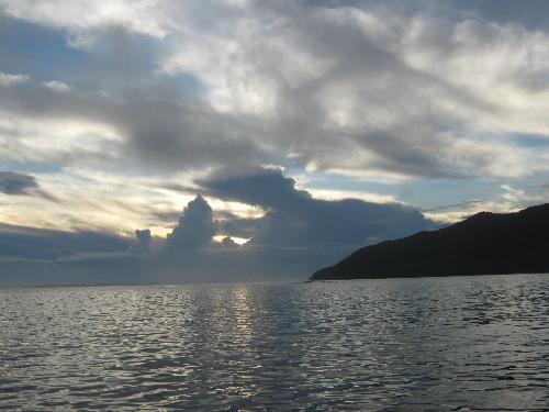 one of the islands in my place - This photo was taken during the sunset in one shore of the island here in our place. Its wonderful to take scenery like this.