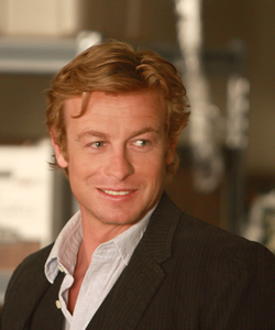 The Mentalist - The Mentalist main character Patrick Jane, played by Australian actor Simon Baker. Photo appears to be courtesy of CTV.