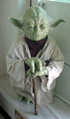 Yoda stand - Another pose modelled Master Yoda from star wars movie.
