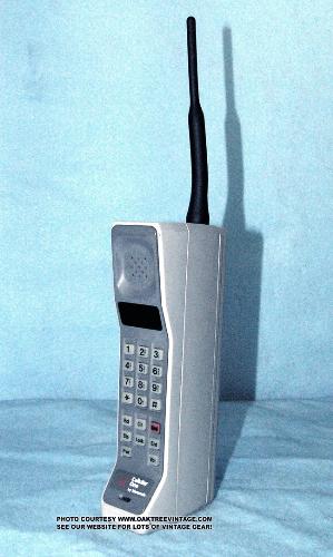 the old cellphone - the old school cellphone with antennae ohhh i miss it