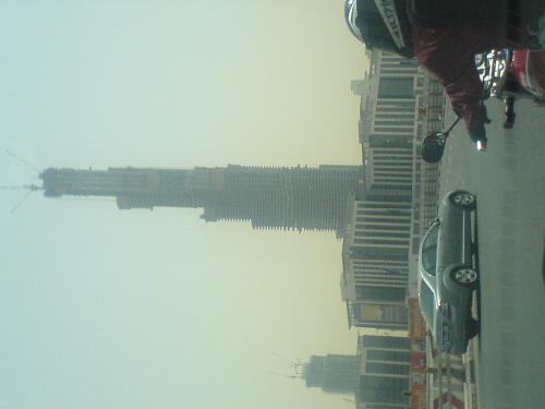 Burj dubai - Worlds biggest tower under construction. This is located in middle east. But we think that it canot maintain its position more time bcs another bigger projects are anounced next to this