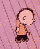 Charlie Brown friend Dancing - One of Charlie Brown's friends getting his groove on!