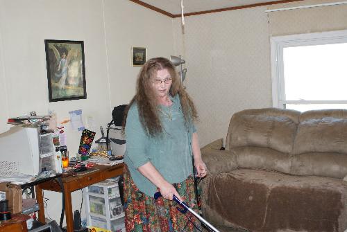 computer area - I'm cleaning computer area - I'm cleaning