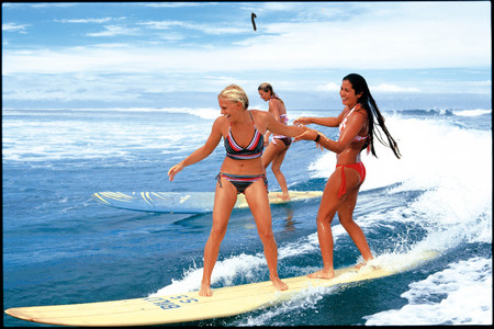 surfer girl - surfer girls surfing on the beach  having some fun! sexy surfer girls