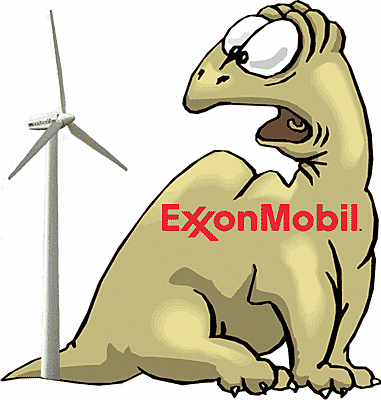 Exxon Mobil is a Dinosaur - Fossil Fuel is going out like the Dinosaur