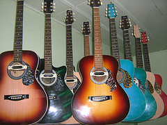 guitar - acoustic type - Buying a guitar can be an intimidating process, especially if you've never purchased one before. There are so many factors to consider, and so many guitars available, novices will surely feel overwhelmed. Fear not - help is available.