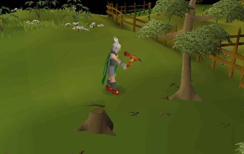 inferno adze - today i finally managed to light all the beacons for the all fired up minigame, and got the inferno adze just took a pic while testing it out, so far im pretty pleased with it =]