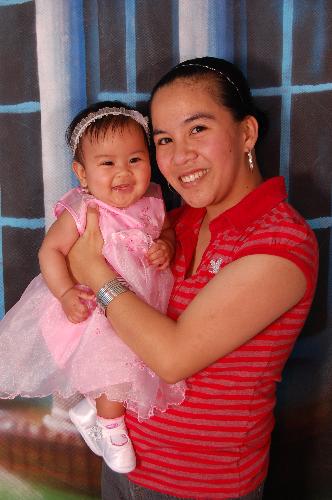 me and my baby - my 5 month ol baby last January 1