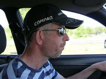 Just me on the high way - Driving my car at the time i was driving a mazda 626 1.8i lx.But now it,s gone for sqrap metel. 