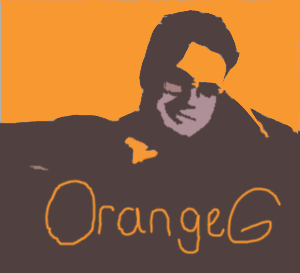 They call me Orange G - Hi, my name is Orange G.   Check out my cheezy myspace music site www.myspace.com/orangeg1  I'm feeling orange today, how about you?