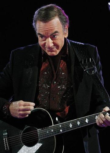 Neil Diamond - The great face of Neil Diamond himself being who he is.