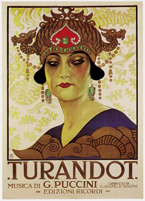 opera - turandot by puccini