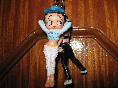 Betty Boop - Betty Boop keychain given as gift by my lovely sister in law. She's sexy like Betty Boop!