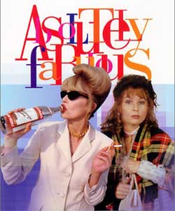 absolutely fabulous - picture of the 2 main characters of absolutely fabulous.