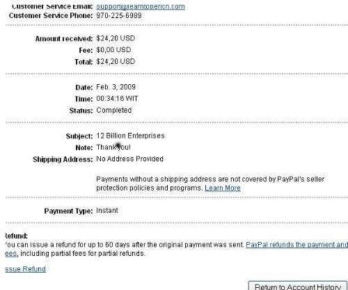 payment proof  - This the link: 

http://workfromhomehq.com/?R=10583