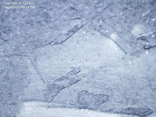 Ice Crystal - Squared off ice crystal. Ice Crystal - Squared off ice crystal.