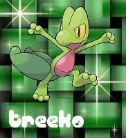 treeko - pokemon treeko grass type