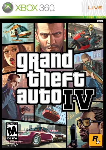 Grand Theft Auto 4 - This is a picture of the cover of GTA IV. Such an awesome game!