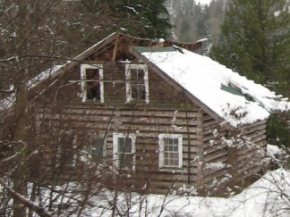 Historical Cabin - Destroyed by fire.