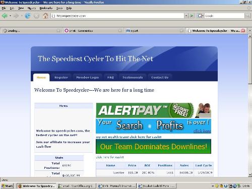 Speedcycler homepage - Homepage of speedcycler.com