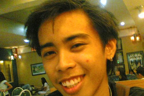 My ahem... Smile... - This was taken when I was still a first year college 2 years ago.