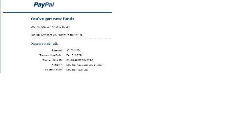 Payment Proof - My first PTC payment from Neobux