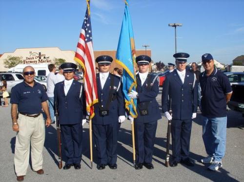 Color Guard - me in the color guard