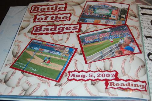 layout - battle of the badges, firefighters vs. police