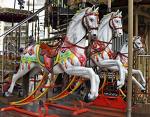 Merry-Go-Round - Children's ride at Agricultural Show or Amusement Park