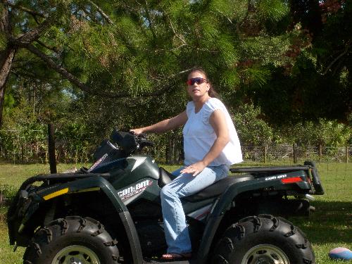 Lets go play - Night out on the 4wheeler in the mud