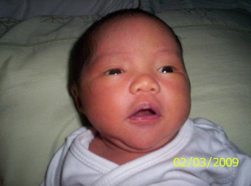 rafaela mae - my newborn grandchild.January 28 delivered by cesarean section.The baby I was asking for prayers in my lot.Now I want to thank all who responded.She was delivered safely.
