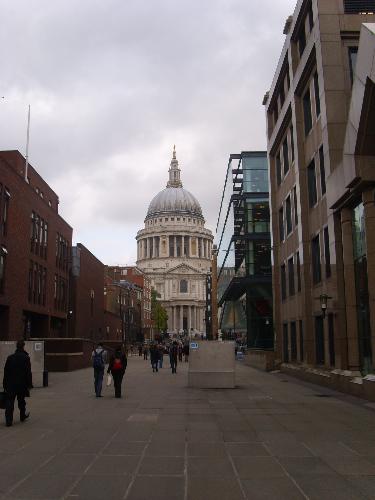 St. Paul's Cathedral - St. Paul's Cathedral is one of the famous landmarks in the city of London. It is an anglican cathedral and the seat of Bishop of London. It is located on Ludgate Hill and the nearest underground/tube station is St. Paul's which is taken from the name of the cathedral.