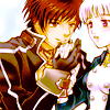 Alice Elliot & Yuri Hyuuga Icon - Really adorable icon of Alice and Yuri from the video game Shadow Hearts.