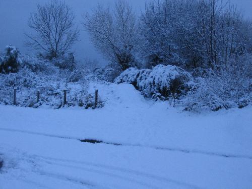 snowfall - This is snow fall on arran in noermber 2008 no snow was forecast but we had lots