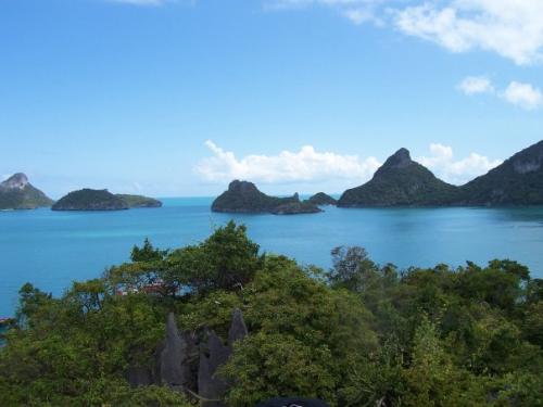 Thailand - This is taken from the top of an island in Ko Angthong National Park - Thailand